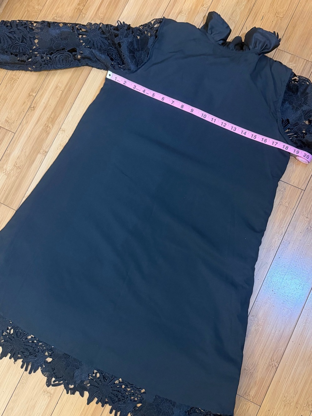 Tuckernuck Guipure Lace Daphne Dress Black Size S - Picture 10 of 16